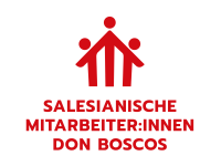 Rotes Haus mit drei Punkten